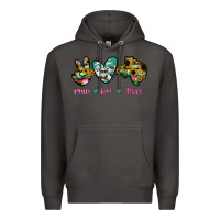 Smoke Peace Love Texas Premium Hoodie - RanaPortraitStore