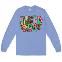 Colony Blue field day vibes Long Sleeve Tee - AdoDesignShop