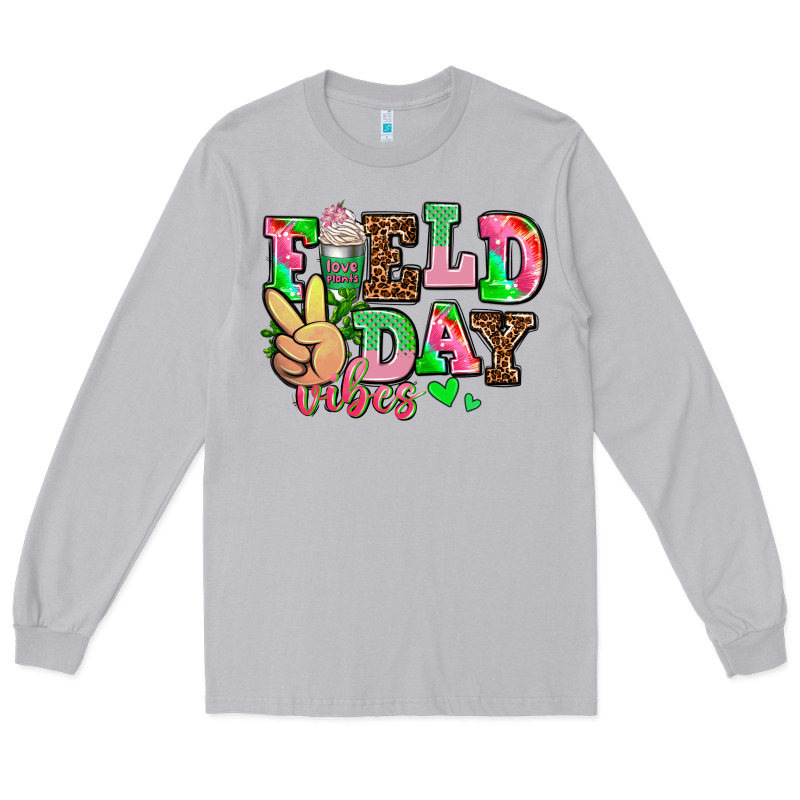 Field Day Vibes Long Sleeve Tee by AdoDesignShop | Teevron