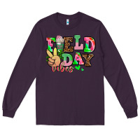 Plum field day vibes Long Sleeve Tee - AdoDesignShop