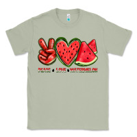Matcha peace love watermelon Classic Tee - texasbilliewilder