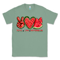 Sage peace love watermelon Classic Tee - texasbilliewilder