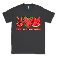Smoke peace love watermelon Classic Tee - texasbilliewilder