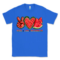True Royal peace love watermelon Classic Tee - texasbilliewilder