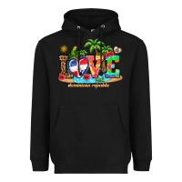 Black love dominican republic Heavyweight Hoodie - AdoDesignShop