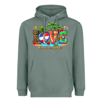 Sage love dominican republic Heavyweight Hoodie - AdoDesignShop