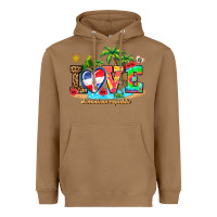 Toasted Coconut love dominican republic Heavyweight Hoodie - AdoDesignShop