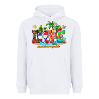 White love dominican republic Heavyweight Hoodie - AdoDesignShop
