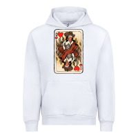 White queen of hearts cowgirl Urban Hoodie - NancyCooperArtShop