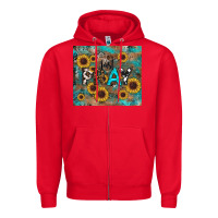 Red just pray tumbler Zipper Hoodie - RanaPortraitStore