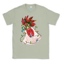 Matcha christmas rooster with lights Classic Tee - RanaPortraitStore