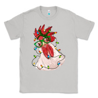 Moon Dust christmas rooster with lights Classic Tee - RanaPortraitStore