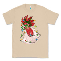 Mushroom christmas rooster with lights Classic Tee - RanaPortraitStore