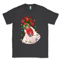 Smoke christmas rooster with lights Classic Tee - RanaPortraitStore