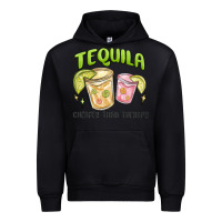 Black tequila cheaper than therapy Urban Hoodie - MaliasSmallBusiness