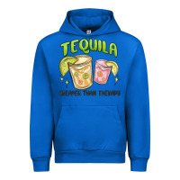 Cobalt tequila cheaper than therapy Urban Hoodie - MaliasSmallBusiness