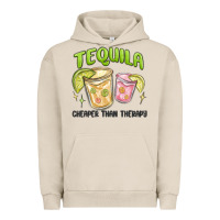 Pigment French Oak tequila cheaper than therapy Urban Hoodie - MaliasSmallBusiness
