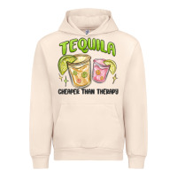 Sandshell tequila cheaper than therapy Urban Hoodie - MaliasSmallBusiness
