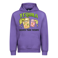 Tequila Cheaper Than Therapy Urban Hoodie | Teevron