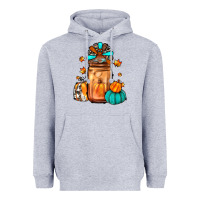 Heather Grey thanksgiving coffee Heavyweight Hoodie - JahusDesignShop