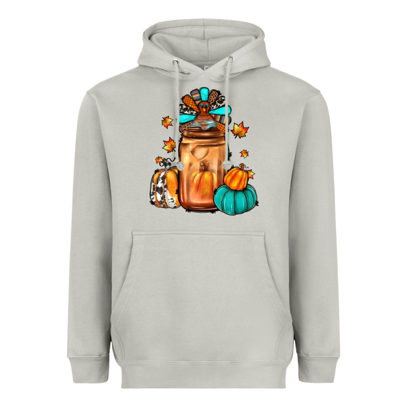 Thanksgiving Coffee Heavyweight Hoodie by JahusDesignShop | Teevron