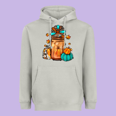 Thanksgiving Coffee Heavyweight Hoodie Designed By Jahusdesignshop