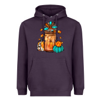 Plum thanksgiving coffee Heavyweight Hoodie - JahusDesignShop