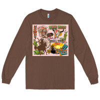 Chestnut wild west western Long Sleeve Tee - Zillion Design Studio