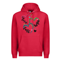 Cardinal faith hope love Premium Hoodie - MaliasSmallBusiness