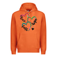 Carrot faith hope love Premium Hoodie - MaliasSmallBusiness