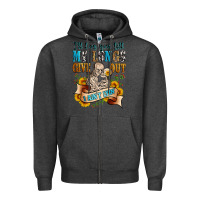 Charcoal Heather i'll love you tillmy lungs give out i ain't lyin' Zipper Hoodie - Zillion Design Studio