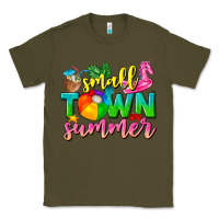 Army Green small town summer tbw Classic Tee - texasbilliewilder