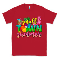 Red small town summer tbw Classic Tee - texasbilliewilder