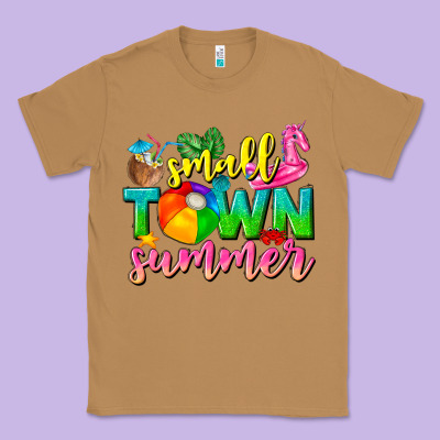 Small Town Summer Tbw Classic Tee Designed By Texasbilliewilder