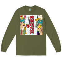 Army Green teacher Long Sleeve Tee - Zillion Design Studio