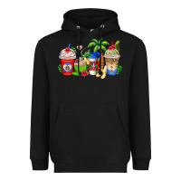 Black dominican republic coffee cups Heavyweight Hoodie - AdoDesignShop