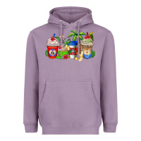 Lavender dominican republic coffee cups Heavyweight Hoodie - AdoDesignShop