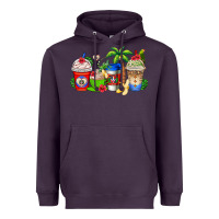 Plum dominican republic coffee cups Heavyweight Hoodie - AdoDesignShop
