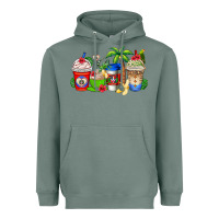 Sage dominican republic coffee cups Heavyweight Hoodie - AdoDesignShop