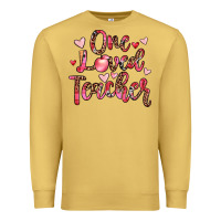 Antique Gold one loved teacher Premium Sweatshirt - JahusDesignShop