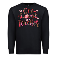 Black one loved teacher Premium Sweatshirt - JahusDesignShop
