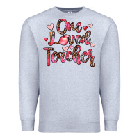 Heather Grey one loved teacher Premium Sweatshirt - JahusDesignShop