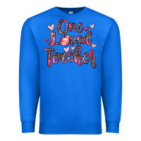 True Royal one loved teacher Premium Sweatshirt - JahusDesignShop
