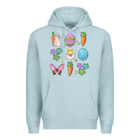 Blue Mist easter elementary Premium Hoodie - MaliasSmallBusiness