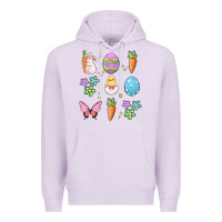 Lilac easter elementary Premium Hoodie - MaliasSmallBusiness