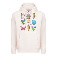Pale Pink easter elementary Premium Hoodie - MaliasSmallBusiness