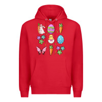 Red easter elementary Premium Hoodie - MaliasSmallBusiness