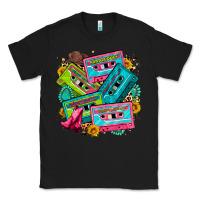 Black 90's country cassette tapes Classic Tee - Zillion Design Studio