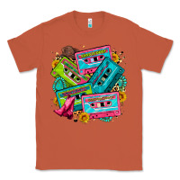Copper 90's country cassette tapes Classic Tee - Zillion Design Studio