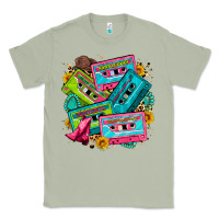 Matcha 90's country cassette tapes Classic Tee - Zillion Design Studio